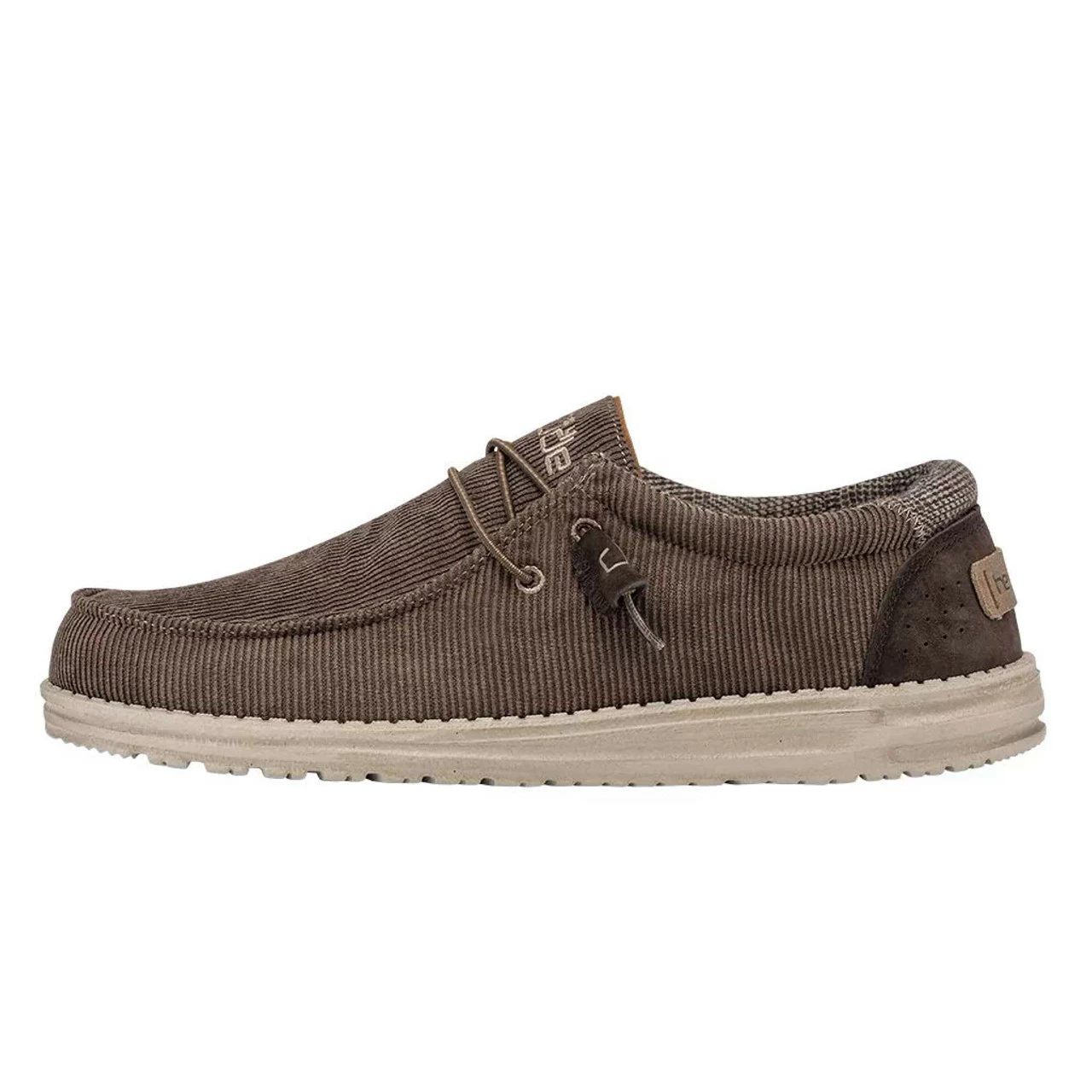 Cheapest โญ Hey Dude Men's Wally Corduroy ๐ Shoes - Walnut ๐