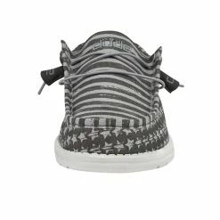 Wholesale 😉 Hey Dude Wally Greyed Patriotic 🧨 -Adidas shop 110063196 WALLY GREYED PATRIOTIC 04 720x 65186.1655582679