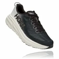 Outlet 🎁 Hoka Men's Rincon 3 Running 👞 Shoes Black/White 🎉