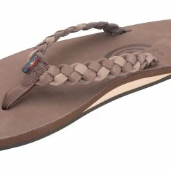 Hot Sale ⌛ Rainbow 🩴 Sandals Rainbow 👩 Women's Twisted Sister Expresso Flip Flops 🎁