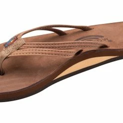 Budget 🎁 Rainbow 🩴 Sandals Rainbow 👩 Women's The Sandpiper Luxury Leather Flip Flops 🔔