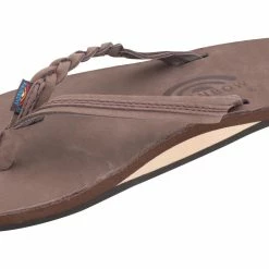 Promo 🌟 Rainbow 🩴 Sandals Rainbow 👩 Women's Flirty Braidy Expresso 🔥