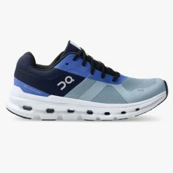 Outlet 🥰 ON Inc. On Cloudrunner 4 👩 Women's Running 👟 Shoes - Chambray/Midnight ⌛