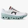 Cheap 🎁 ON Inc. On Cloudmonster Men's Running 👞 Shoes - Frost/Surf 😍