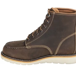 Discount 🔔 Carhartt Footwear 6" Moc Wedge- Dark Bison (CMW6295) ⭐
