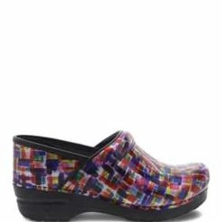 Flash Sale ⭐ Dansko Professional Color Block Patent Clog 👍