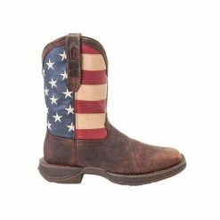 Hot Sale 👏 Durango Patriotic Pull On Western Flag 🥾 Boots 🎉