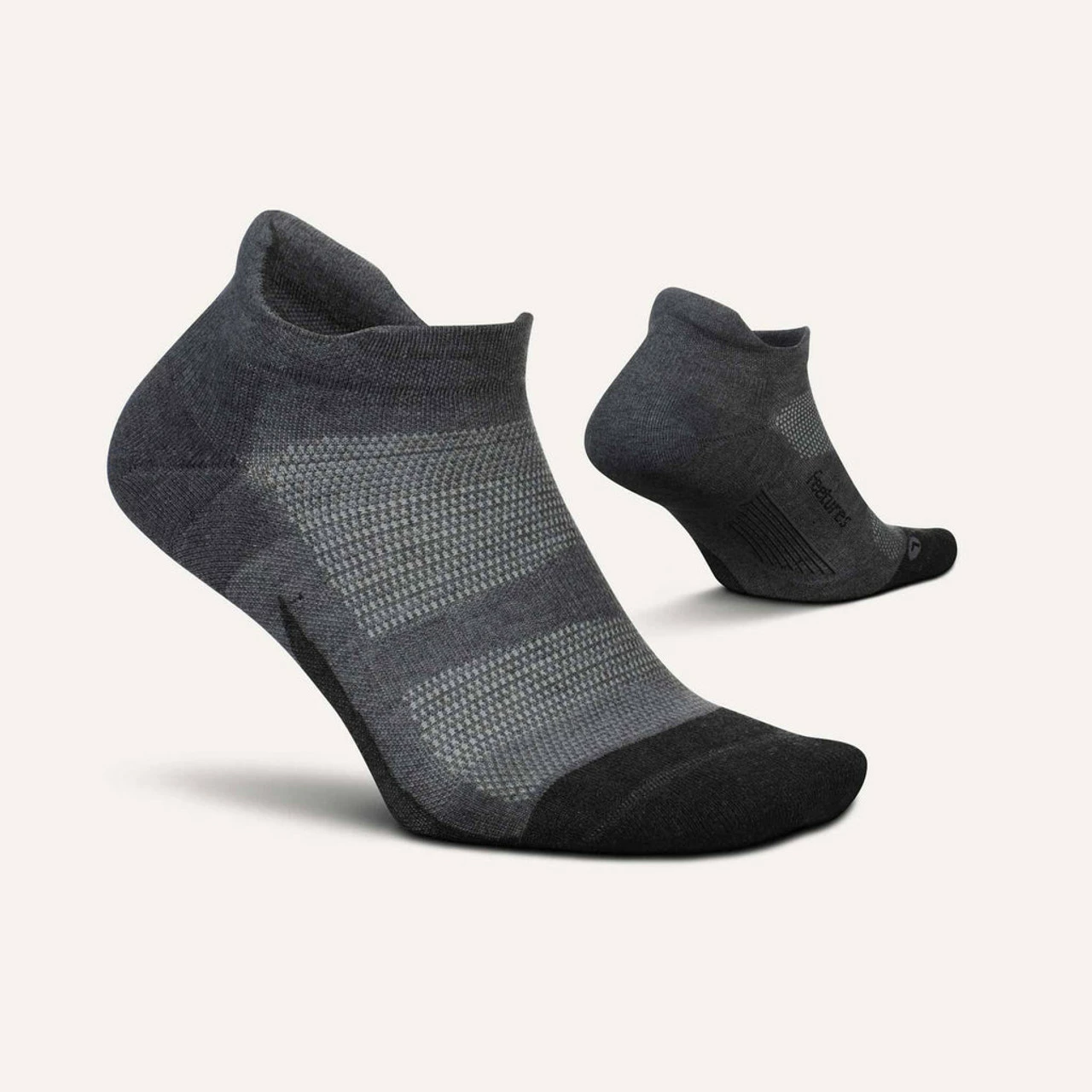 Discount ✔️ Feetures Elite Max Cushion Grey 👍 - Image 2