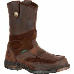 Outlet 🎉 Georgia 🥾 Boots Athens Steel Toe Waterproof Wellington 🔥