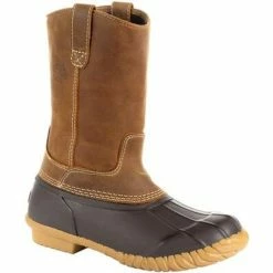 Discount 🧨 Georgia 🥾 Boots Georgia Boot Marshland Unisex Pull-On Duck Boot 🔔