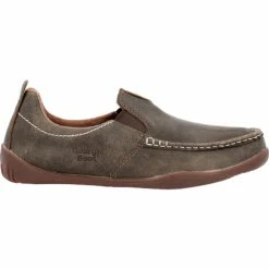 Budget 🔔 Georgia 🥾 Boots Georgia Boot Cedar Falls Moc-Toe Slip On 🧨