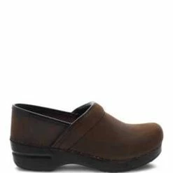 Budget 🎉 Dansko Professional Oiled Antique Brown/Black Clog 🤩
