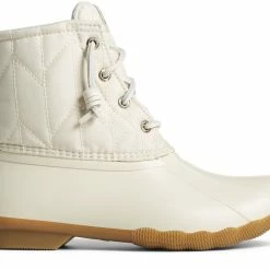 Buy 🤩 Sperry Topsider Sperry 👩 Women's Saltwater Seacycled Nylon- Ivory ⭐