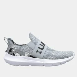 Flash Sale 🔔 Under Armour Boys' Preschool Surge 3 Slip Printed Running 👟 Shoes 🎉