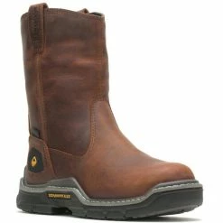 Wholesale ⭐ Wolverine Men's Raider DuraShocks Flex Insulated Wellington - Peanut 🔔