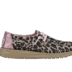 Flash Sale ⌛ Hey Dude 👩 Womens' Wendy Youth Leo Nut 👟 Shoes ⌛