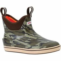Flash Sale 😀 XTRATUF Xtra Tuff Men's 6in Mossy Oak Bottomland Ankle Deck Boot 😍