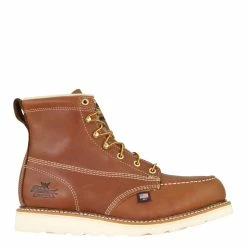 Coupon 🎁 Thorogood American Heritage 6" Tobacco Safety Toe ⭐