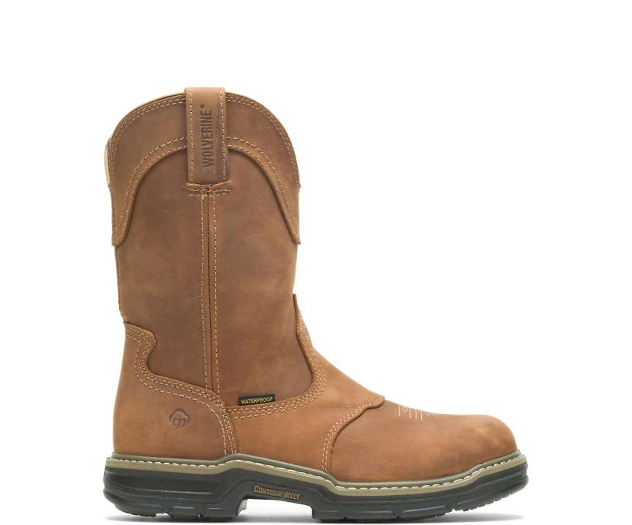Coupon ๐งจ Wolverine Anthem Western Wellington Steel Toe Work Boot ๐