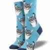 Discount 🧨 Socksmith 👩 Women's Boop 🧦 Socks - Blue ⌛