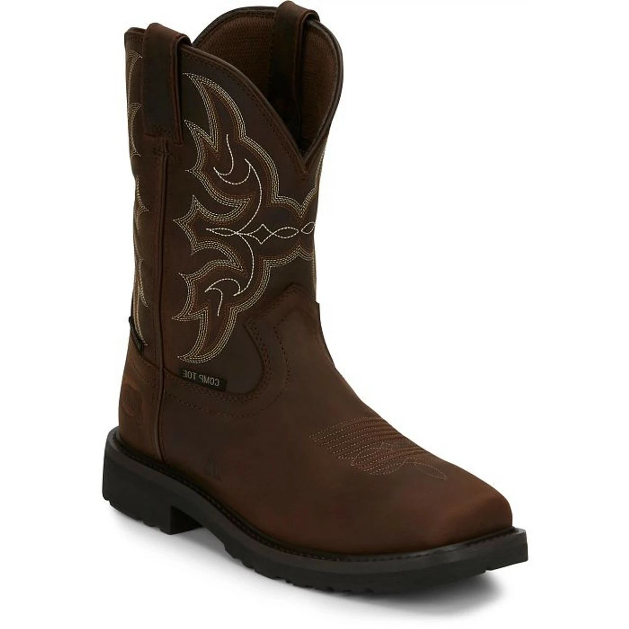 Coupon ๐ Justin ๐ฅพ Boots Ricochet Comp Toe - Brown ๐ - Image 3