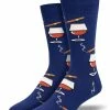 Buy ❤️ Socksmith Men's Brandy Dandy 🧦 Socks - Navy 🔥