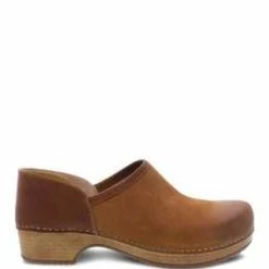 Cheap 🧨 Dansko Brenna Tan Burnished Suede Clog 😍