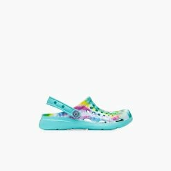 Promo 🎉 Joybees Kids' Active Clog-Island Aqua Washed Tie Dye 💯