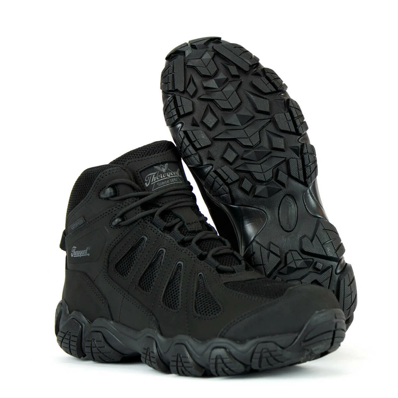 Discount 𧨠Thorogood Crosstrex Waterproof Mid Black Hiker Boot Wide βοΈ - Image 3