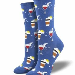 Flash Sale 🧨 Socksmith 👩 Women's All In A Day's Work 🧦 Socks - Blue 😉