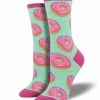 Outlet 😀 Socksmith 👩 Women's Donuts 🧦 Socks - Mint 🥰