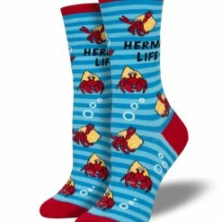Hot Sale ❤️ Socksmith 👩 Women's Hermit Life 🧦 Socks ⭐