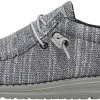 Best Pirce ✔️ Hey Dude Mens' Wally Stretch 👞 Shoes - Platinum Mix 👏