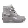 Coupon 🤩 Stride Rite Sperry Kids' Saltwater Boot Grey 🎁