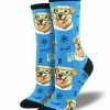 Wholesale ⌛ Socksmith 👩 Women's Science Lab 🧦 Socks - Blue 🌟