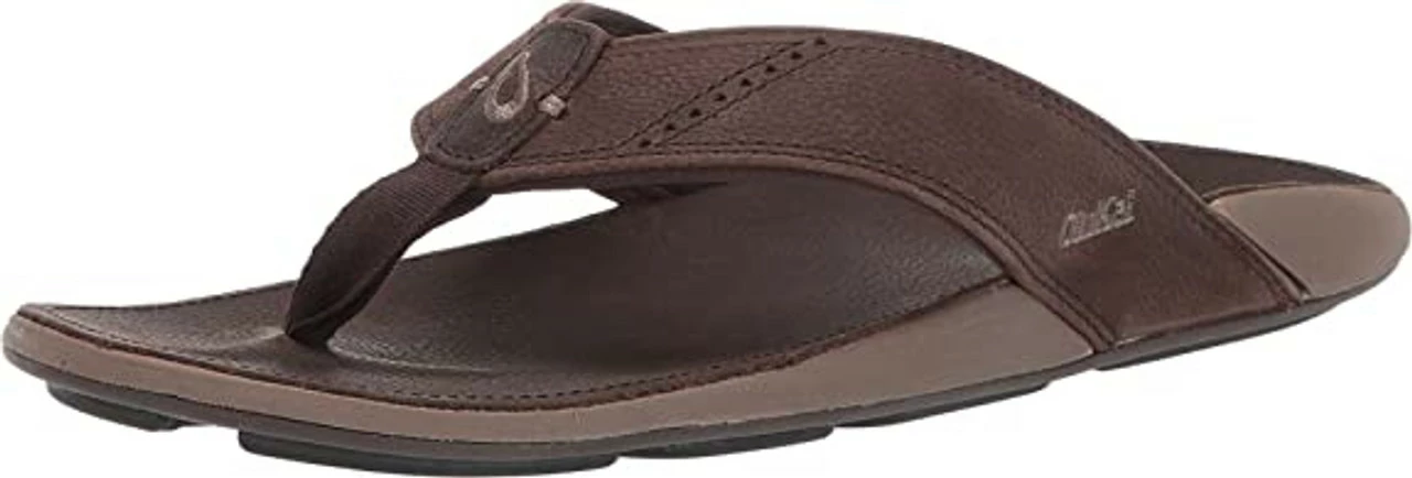 Top 10 ๐งจ Olukai Nui Men's Leather Flip-Flops โ - Image 5