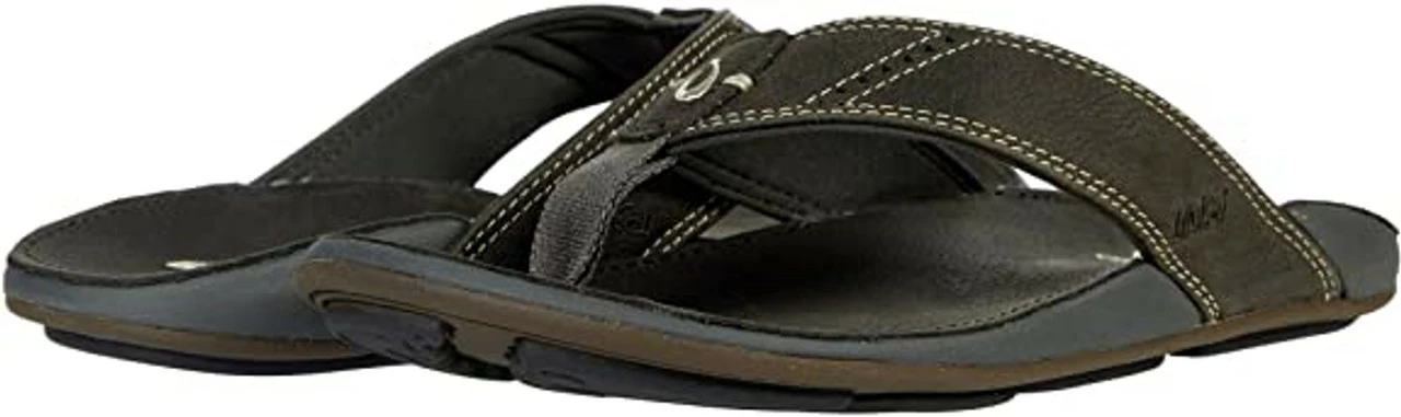 Top 10 ๐งจ Olukai Nui Men's Leather Flip-Flops โ