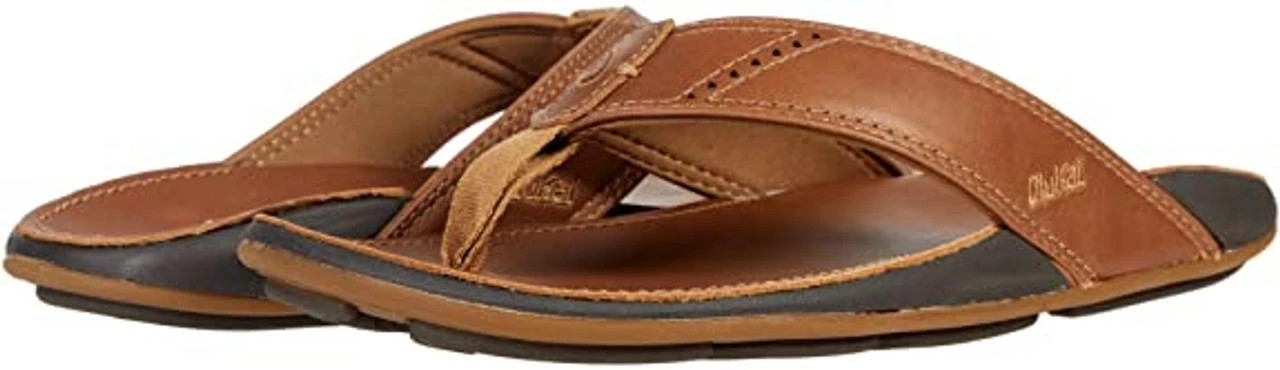 Top 10 ๐งจ Olukai Nui Men's Leather Flip-Flops โ - Image 4