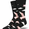 Discount 🔥 Socksmith Men's Flying Pig 🧦 Socks - Black 🎁