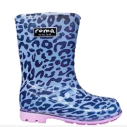 Hot Sale ❤️ Roma 🥾 Boots Matisse Kids Pink Leopard Rain 🥾 Boots 😍
