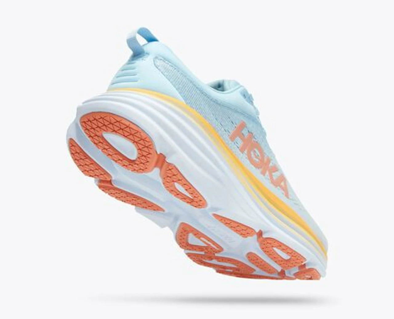 New ๐ Hoka ๐ฉ Women's Bondi 8 Wide Running ๐ Shoe โ๏ธ Summer Song/Country Air โจ - Image 4