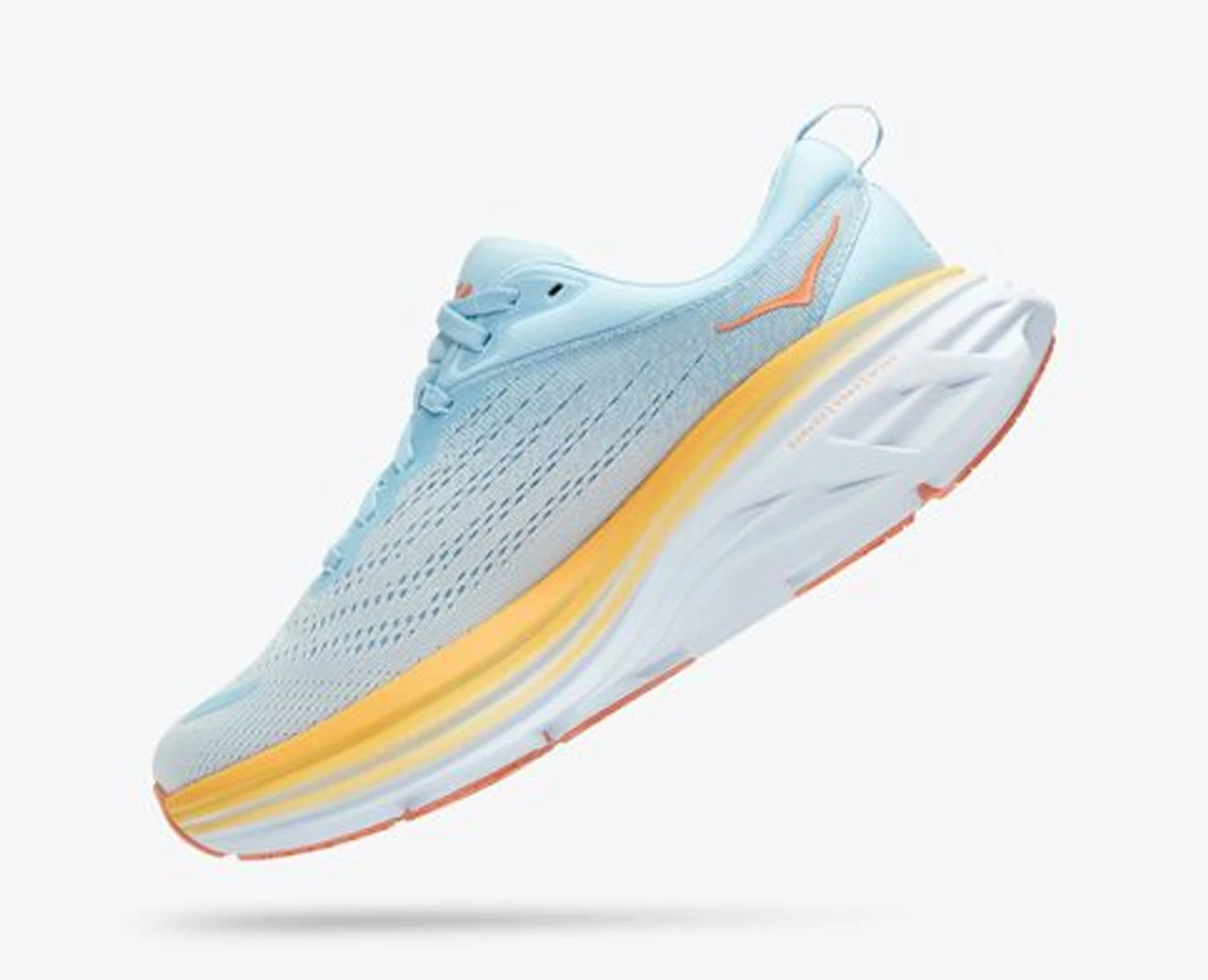 New ๐ Hoka ๐ฉ Women's Bondi 8 Wide Running ๐ Shoe โ๏ธ Summer Song/Country Air โจ - Image 5