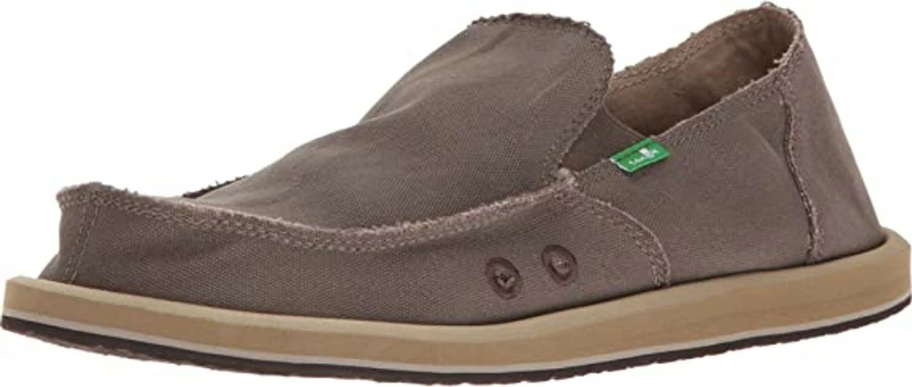 Promo π Sanuk Men's Vagabond Sidewalk Surfers - Brindle β 1 Promo π Sanuk Men's Vagabond Sidewalk Surfers - Brindle β