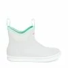 Cheapest 🎁 Xtratuf 👩 Women's Rubber Ankle Deck Boot Grey 🔥